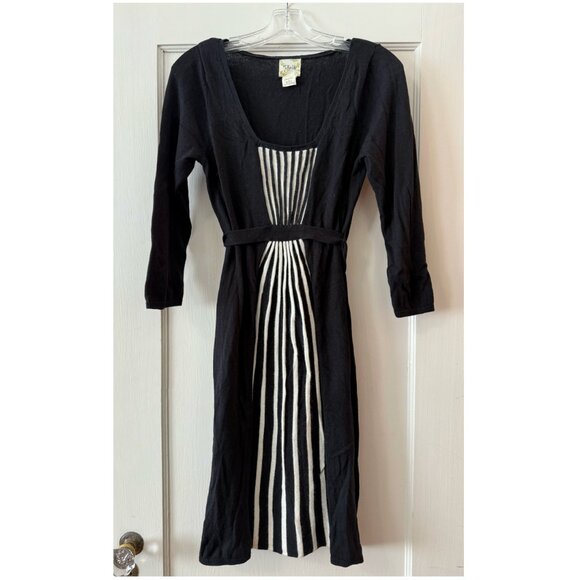 Anthropologie | Viola Black Sweater Dress - Picture 2 of 12